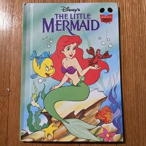 Disney The Little Mermaid Hardcover Storybook - Ariel Cover